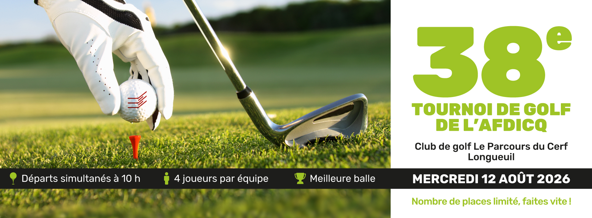 38e Tournoi de golf annuel